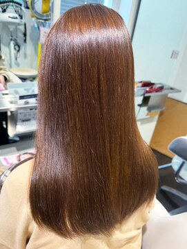 美容室フルール 20代30代40代大人可愛い髪質改善カラーナチュラルブラウン透明感