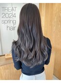 春髪　シアーグレージュ