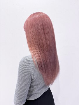 リオリス ヘア サロン(Rioris hair salon) 【淡い発色】　コーラルピンク