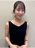 卒業式ヘアスタイル