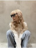 ホワイトブロンド/ハイトーン/ケアブリーチ