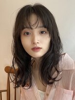 ガーランド (Garland)&nbsp;大人かわいいくびレイヤー小顔シースルーバング顔まわりレイヤー