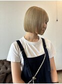 フェイスラインボブ