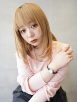 ニコ トウキョウ 渋谷(nico TOKYO)&nbsp;ミディアムヘア/透明感カラーオリーブベージュ