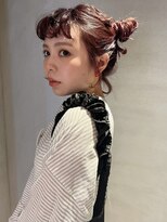 ペレ 梅田(PELE) 前髪/アンブレラカラー/こなれミディ/イメチェン/ウェーブパーマ