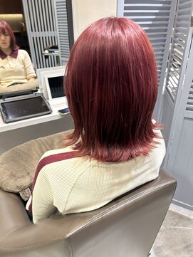 シュガー ミタケ(SUGAR mitake) ダブルカラー　カシスピンク