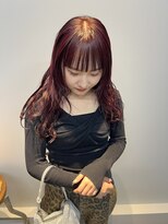 ヌープヘアーアイス(NUUP.hair ici)&nbsp;大人可愛いブリーチなしラベンダーカラー