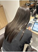 【透明感抜群】ワンカラーで出来るグレージュカラー