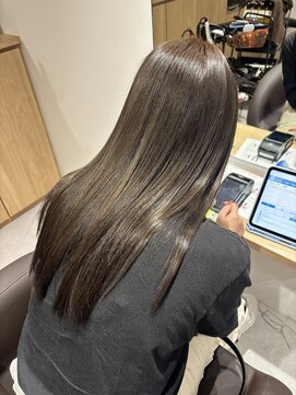 ノーブル(Nobile) 【透明感抜群】ワンカラーで出来るグレージュカラー