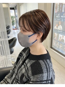 ルシードスタイルレーヴ(LUCIDO STYLE REVE) ショートスタイル、ポイントハイライト