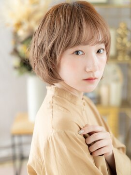 カバーヘア ブリス 上尾西口店(COVER HAIR bliss) マッシュパーマ前下がりショートウルフカットc7上尾20代30代40代