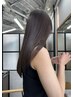 【朝のスタイリングを楽に】高濃度水素ケア縮毛矯正＋カット＋4stepTR