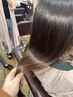 【髪にご褒美】大人の美髪ケアコース／縮毛＋カット＋集中補修