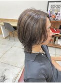 白髪ぼかしハイライトカラー