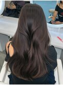ブリーチなし！ココアブラウン×レイヤーカット