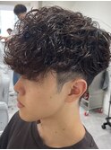 フェザーパーマ/ニュアンスパーマ/韓国マッシュ/錦糸町駅/men's