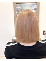 ルアンプラス(ruen+) 髪質改善カラー+ケアブリーチ1回+似合わせカット