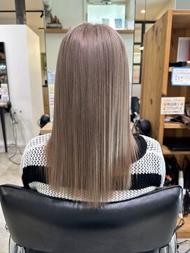 ダスティ 豊科駅前店(Dasty) ミルクティーグレージュ×アプリコットオレンジ