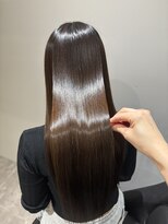 イオエ 西梅田(ioe)&nbsp;ブリーチなしカラー／髪質改善/ミルクティーベージュ/顔へア