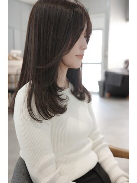 ミント(mint) ＊暗髪アッシュグレージュ/くすみカラー/レイヤーカット＊