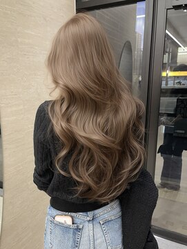 ブリーチなしヘーゼルベージュ