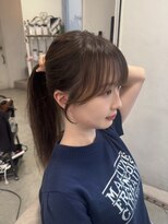 ティグルフォーヘア(TIGRE for hair)&nbsp;顔周りカット