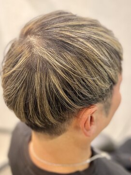 メンズハイライトカラー