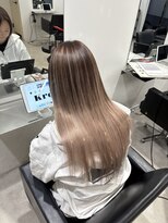 クロ(Kro) シールエクステ×バレイヤージュ風