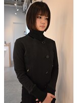 ユニク(uNIQU)&nbsp;10代20代30代髪型　ミニボブ