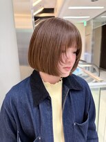 アクシス 栄ガスビル店(`AXIS)&nbsp;【 Rin 】イメチェン/ピンクベージュ/前髪/名古屋栄矢場町