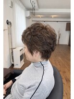 ノア マルヤマ(Noa maruyama) 60代毛流れショートパーマ