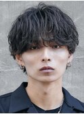 銀座シャドウパーマニュアンスパーマツーブロックメンズパーマ &nbsp;