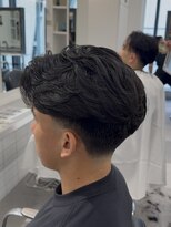 グルーマーズクレッジ 渋谷店(GROOMER/S CREDGE) men's/メンズ/刈り上げセンターパート/リバースセンターパート