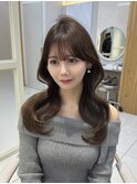 20代30代40代◎韓国式小顔レイヤースタイル
