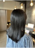 サラサラロングヘアー