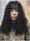 スパイラルパーマ