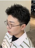 MEN'S/スパイキーショート/ピンパーマ/アクティブショート/下田