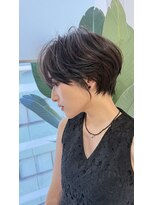 アグ ヘアー ネスト 茨木店(Agu hair nest)&nbsp;大人可愛い20代30代40代丸み小顔ショートボブ