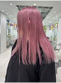 ケアブリーチカラーホワイトピンクベージュハイトーン