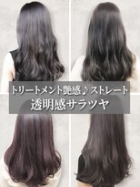 アドラーブル ココロ 新潟(adorable CoCoLo) 韓国風うる艶ロング×髪質改善透明感ナチュラル美髪
