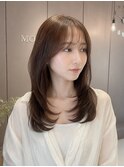 大人レイヤー×艶ブラウン