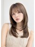 【再来1番人気☆】カット＋全体カラー＋ninaトリートメント￥13750