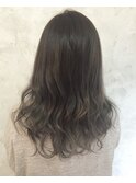グラデーションカラーアッシュバイオレット