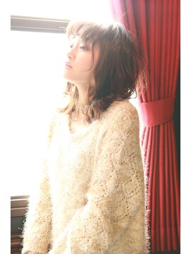 アエル 川西能勢口本店(aeru) 【aeru】大人可愛いミディアムグレージュ