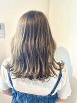 フレイムスヘアデザイン(FRAMES hair design)&nbsp;外ハネボブディ×3Dハイライト