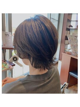 ロコヘアーバイクルル(Loco hair by couleur) ♯マッシュウルフ♯人気♯ショート♯レイヤー♯高知美容室♯小顔
