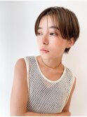 タイトな襟足★キレイめハンサムショート