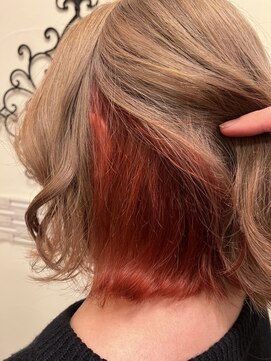 エムズアルカディア(M'Z ARCADIA) 【インナーカラー】オレンジ