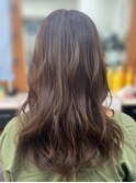 20代30代ワンホンくびれコテ巻き風リバースカール韓国風パーマ