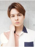 かきあげバング×甘めツーブロック×さわやかショート